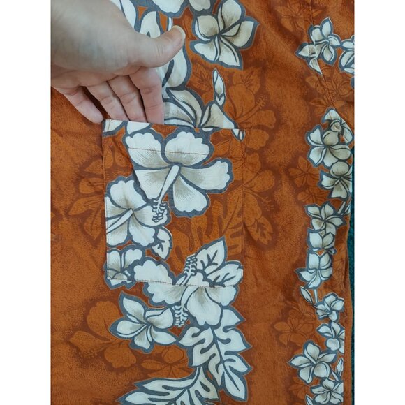 Enesko Jeans Floral Artwork Button Up Shirt Medium L - Picture 3 of 8